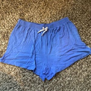 A blue short